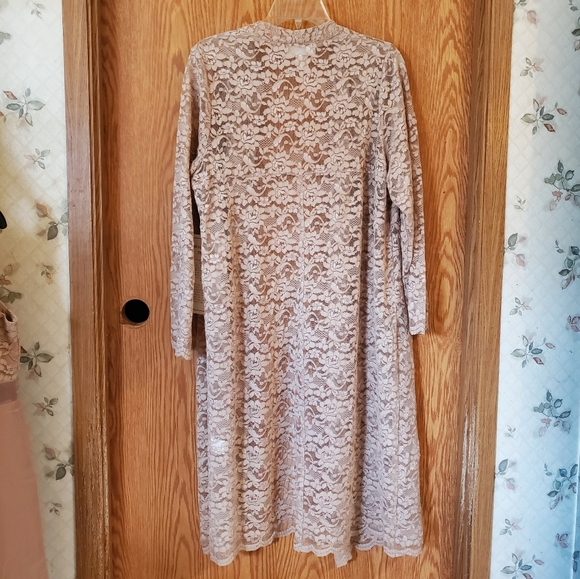 Roamans lace dress with matching lace cover jacket size 16 - Picture 15 of 15